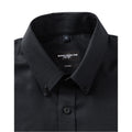 Noir - Front - Russell Collection - Chemise formelle - Homme