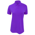 Violet - Front - Polo à manches courtes Kustom Kit Klassic Superwash pour femme