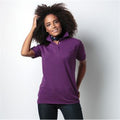 Violet - Back - Polo à manches courtes Kustom Kit Klassic Superwash pour femme