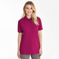 Magenta - Back - Polo à manches courtes Kustom Kit Klassic Superwash pour femme