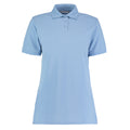 Bleu clair - Front - Polo à manches courtes Kustom Kit Klassic Superwash pour femme