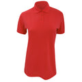 Rouge - Front - Polo à manches courtes Kustom Kit Klassic Superwash pour femme