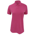 Magenta - Front - Polo à manches courtes Kustom Kit Klassic Superwash pour femme