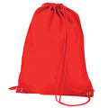 Rouge vif - Front - Sac de gym Quadra - 7 litres