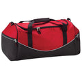 Rouge-Noir-Blanc - Front - Sac de sport Quadra Teamwear - 55 litres