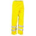 Jaune Haute Visibilité - Front - Result - Pantalon haute visibilité - Homme