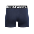 Bleu marine - Back - Crosshatch - Boxers ASTRAL - Homme