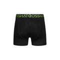 Vert - Gris - Noir - Side - Crosshatch - Boxers KNIGHTLING MVE - Homme