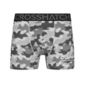 Gris chiné - Noir - Lifestyle - Crosshatch - Boxers GUILLEMOT - Homme