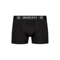 Noir - Pack Shot - Henleys - Boxers TRILOCK - Homme