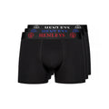 Noir - Front - Henleys - Boxers TRILOCK - Homme