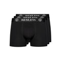 Noir - Front - Henleys - Boxers MCBLACKEN - Homme