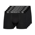 Noir - Front - Henleys - Boxers MCBLACKEN - Homme