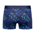 Bleu marine - Back - Henleys - Boxers RUTLING - Homme