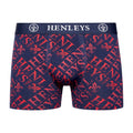 Bleu marine - Lifestyle - Henleys - Boxers RUTLING - Homme