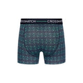 Vert - Back - Crosshatch - Boxers LOCKY - Homme