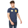 Bleu marine - Front - Bench - T-shirt RALPHIO - Homme