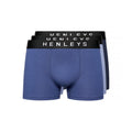 Bleu - Side - Henleys - Boxers INKY - Homme