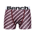 Rouge - Blanc - Noir - Pack Shot - Bench - Boxers MENDES - Homme