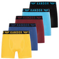 Jaune - Front - Kandor - Boxers BAMBERS - Homme