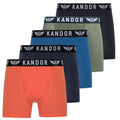 Orange - Front - Kandor - Boxers BAMBERS - Homme