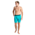 Turquoise vif - Back - Kandor - Boxers TRUNKEN - Homme