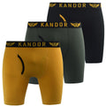 Jaune - Front - Kandor - Boxers TRUNKEN - Homme