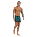 Turquoise vif - Side - Kandor - Boxers FLORID - Homme