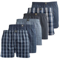 Bleu - Front - Kandor - Boxers NIGHTLING - Homme