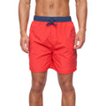 Rouge - Front - Bench - Short de bain BELIZE - Homme