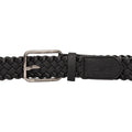 Noir - Back - Crosshatch - Ceinture PRETZEL - Homme