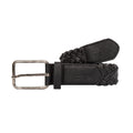 Noir - Front - Crosshatch - Ceinture PRETZEL - Homme