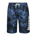 Bleu - Front - Bench - Short de bain BERMUDA - Homme