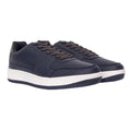 Bleu marine - Front - Crosshatch - Baskets TORIBIO - Homme