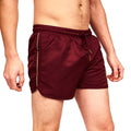 Rouge foncé - Side - Crosshatch - Short de bain ROYALTIES - Homme