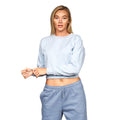 Vieux bleu - Side - Juice - Sweat court CATALINA - Femme