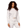 Gris chiné - Front - Juice - Sweat court CATALINA - Femme