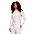 Gris chiné - Side - Juice - Sweat court CATALINA - Femme