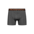 Charbon chiné - Side - Crosshatch - Boxers CHASMA - Homme