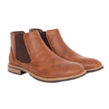 Marron clair - Front - Duck and Cover - Bottines Chelsea SABICU - Homme