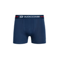 Bleu marine - Rouge - Side - Duck and Cover - Boxers EDELMAN - Homme