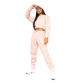 Vieux rose - Pack Shot - NVME - Sweat court à capuche - Femme