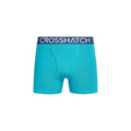 Bleu sarcelle - Lifestyle - Crosshatch - Boxers PAYSO - Homme