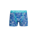 Bleu sarcelle - Pack Shot - Crosshatch - Boxers PAYSO - Homme