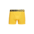 Jaune - Side - Crosshatch - Boxers TYPAN - Homme