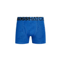 Bleu - Side - Crosshatch - Boxers TYPAN - Homme