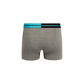 Bleu sarcelle - Back - Crosshatch - Boxers TYPAN - Homme