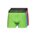 Rouge - Bleu - Vert - Front - Duck and Cover - Boxers HIGHLIGHTER - Homme