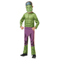 Vert - Violet - Front - Hulk - Déguisement - Enfant