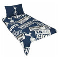 Multicolore - Back - Tottenham Hotspur FC - Parure de lit